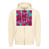 Sandshell breast cancer seamless pattern Zipper Hoodie - texasbilliewilder