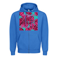 True Royal breast cancer seamless pattern Zipper Hoodie - texasbilliewilder