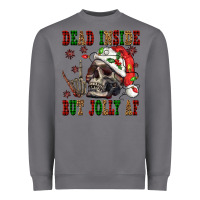 Storm Dead inside but jolly af Heavyweight Sweatshirt - NancyCooperArtShop