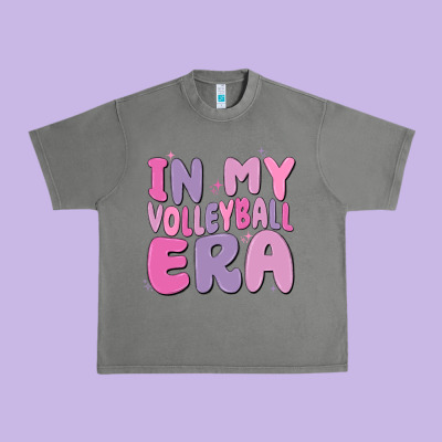 In My Volleyball Era Urban Heavy Tee Designed By Maliassmallbusiness