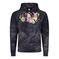 Cloud Black easter gnomies Vintage Hoodie - MaliasSmallBusiness