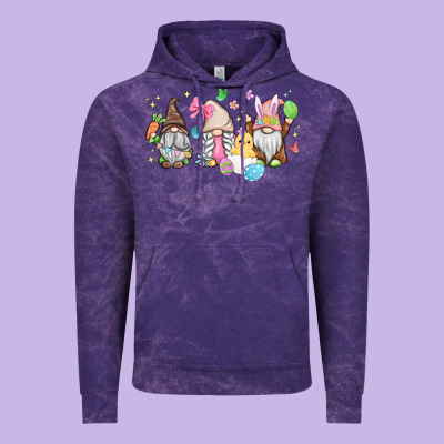 Easter Gnomies Vintage Hoodie Designed By Maliassmallbusiness