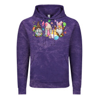 Cloud Purple easter gnomies Vintage Hoodie - MaliasSmallBusiness