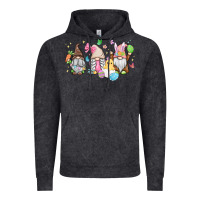 Vintage Black easter gnomies Vintage Hoodie - MaliasSmallBusiness