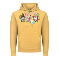 Vintage Mustard easter gnomies Vintage Hoodie - MaliasSmallBusiness
