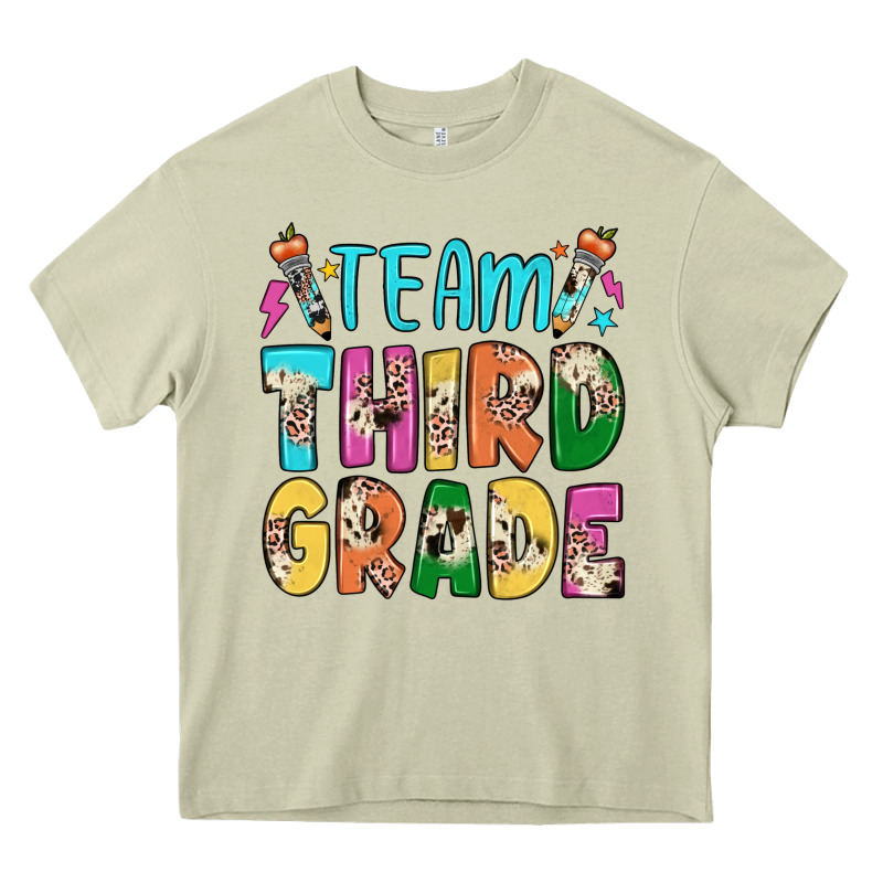 Team Third Grade Heavy Core Tee by JahusDesignShop | Teevron