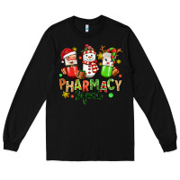 Black christmas pharmacy squad Long Sleeve Tee - MaliasSmallBusiness
