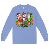 Colony Blue christmas pharmacy squad Long Sleeve Tee - MaliasSmallBusiness