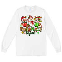 White christmas pharmacy squad Long Sleeve Tee - MaliasSmallBusiness