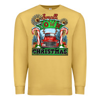 Antique Gold small town christmas Premium Sweatshirt - CowGirlArtShop