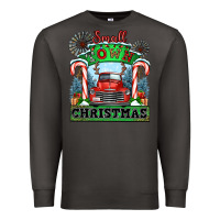Smoke small town christmas Premium Sweatshirt - CowGirlArtShop