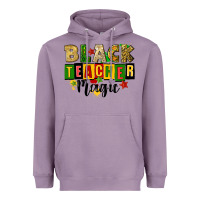 Lavender black teacher magic juneteenth Heavyweight Hoodie - CowGirlArtShop