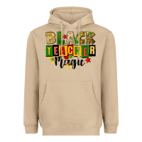Mushroom black teacher magic juneteenth Heavyweight Hoodie - CowGirlArtShop