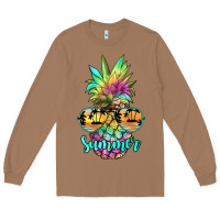 Tie Dye Pineapple, Summer Long Sleeve Tee | Teevron