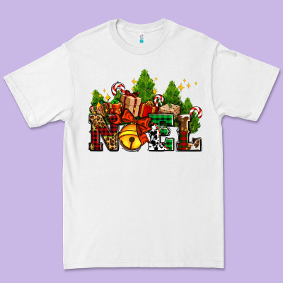 Western Noel Christmas Gifts Premium Tee Designed By Adodesignshop