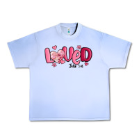 Grape Ice valentine's day loved john 3 16 Urban Heavy Tee - MaliasSmallBusiness