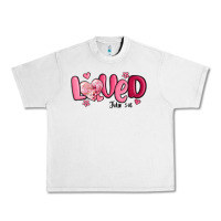 Valentine's Day Loved John 3 16 Urban Heavy Tee | Teevron