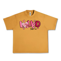 Peanut Butter valentine's day loved john 3 16 Urban Heavy Tee - MaliasSmallBusiness