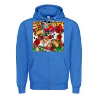 True Royal mexican  seamless pattern Zipper Hoodie - texasbilliewilder