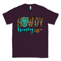 Plum western howdy honey arrow gemstone Classic Tee - NancyCooperArtShop