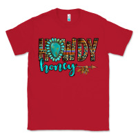 Red western howdy honey arrow gemstone Classic Tee - NancyCooperArtShop