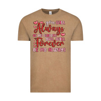 Vintage Coffee you will always be my forever you will forever be Vintage Tee - MaliasSmallBusiness