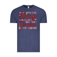 Vintage Denim you will always be my forever you will forever be Vintage Tee - MaliasSmallBusiness
