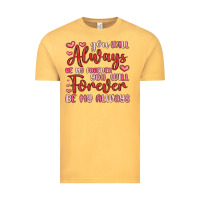 Vintage Mustard you will always be my forever you will forever be Vintage Tee - MaliasSmallBusiness