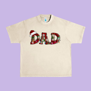 Christmas Dad Urban Heavy Tee Designed By Adodesignshop