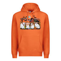 Carrot halloween pigs Premium Hoodie - CowGirlArtShop