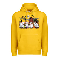 Lemon halloween pigs Premium Hoodie - CowGirlArtShop