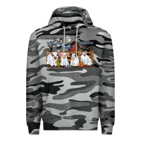 Slate Camo halloween pigs Premium Hoodie - CowGirlArtShop