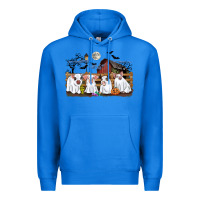 True Royal halloween pigs Premium Hoodie - CowGirlArtShop