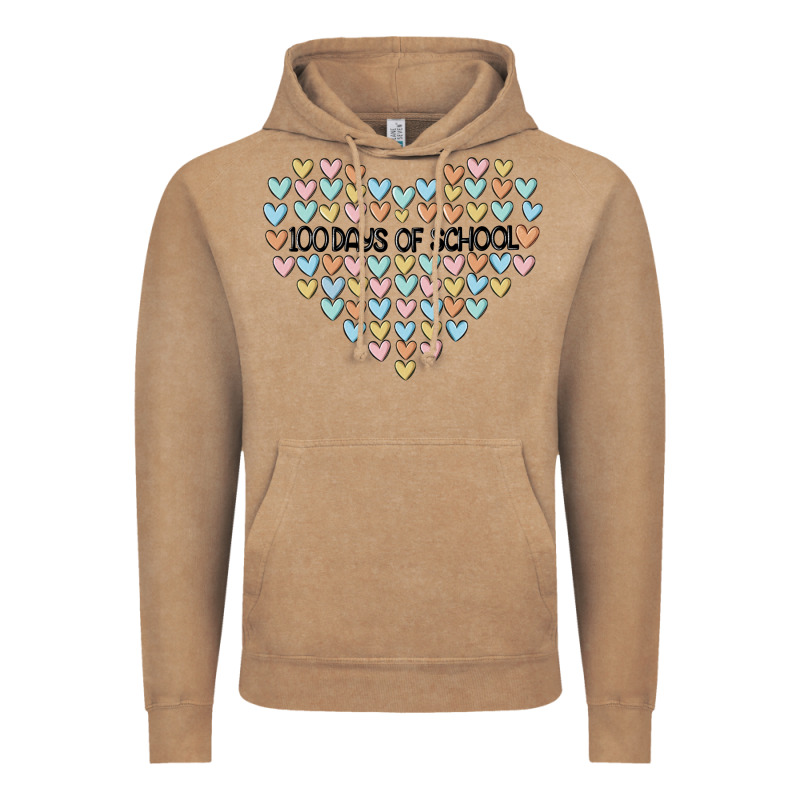 100 Days Of School Vintage Hoodie by MaliasSmallBusiness | Teevron