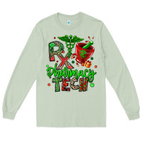 Matcha christmas rx pharmacy tech Long Sleeve Tee - MaliasSmallBusiness