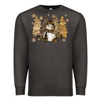 Smoke snowman with christmas trees 11inches Premium Sweatshirt - CowGirlArtShop