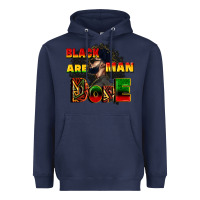 Navy black man are dope Heavyweight Hoodie - CowGirlArtShop