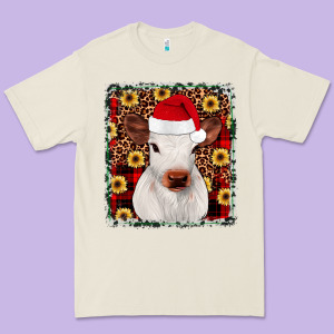 Heifer Christmas Premium Tee Designed By Jahusdesignshop
