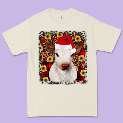 Heifer Christmas Premium Tee Designed By Jahusdesignshop