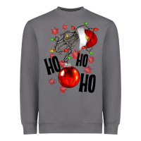 Storm Ho ho ho skeleton Heavyweight Sweatshirt - NancyCooperArtShop
