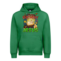 Emerald happy birthday jesus Urban Hoodie - FaDigitalArtStudio