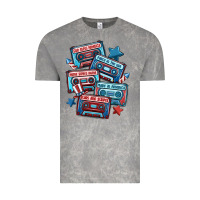 Cloud Rock usa america cassette tapes Vintage Tee - MaliasSmallBusiness