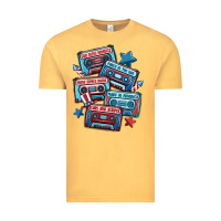 Usa America Cassette Tapes Vintage Tee | Teevron