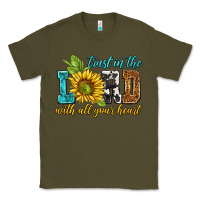 Army Green trust in the lord with all your heart Classic Tee - NancyCooperArtShop