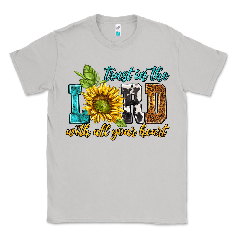 Trust In The Lord With All Your Heart Classic Tee by NancyCooperArtShop | Teevron