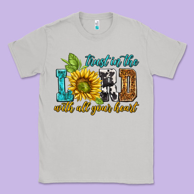 Trust In The Lord With All Your Heart Classic Tee Designed By Nancycooperartshop