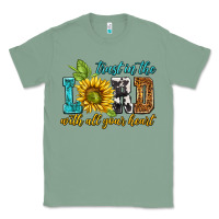 Sage trust in the lord with all your heart Classic Tee - NancyCooperArtShop