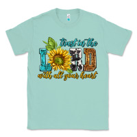 Seafoam trust in the lord with all your heart Classic Tee - NancyCooperArtShop