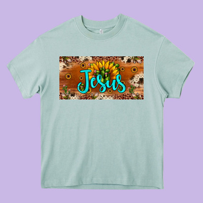Jesus Heavy Core Tee Designed By Jahusdesignshop