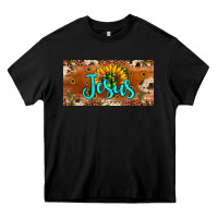 Black jesus Heavy Core Tee - JahusDesignShop